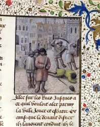 Jacob van Artevelde Leads a Rebellion in Ghent Against the Counts of Flanders in 1340, 1477